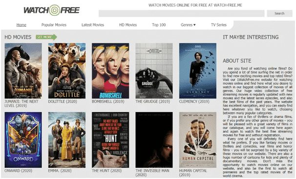 want to watch free new release movies online free without downloading